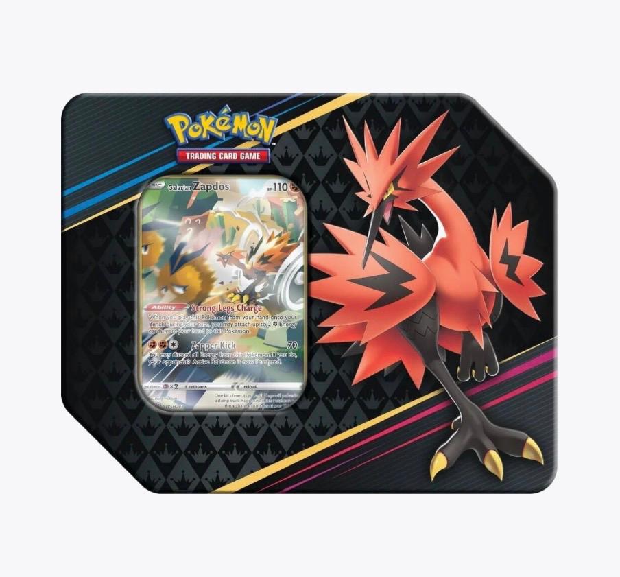 Pokemon Crown Zenith Galarian Zapados (New & Sealed )