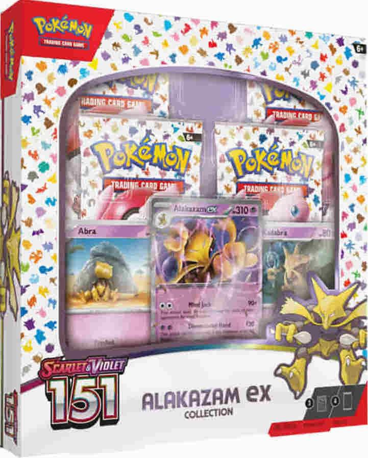 Pokemon 151 Alakazam Ex Box (New & Sealed)