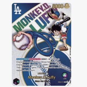 Monkey.D.Luffy (010) (Dodgers x ONE PIECE) – One Piece Promotion Cards (OP-PR) One Piece Promotion Cards