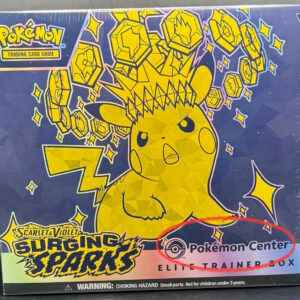 Pokemon Surging Sparks Pokemon Center ETB