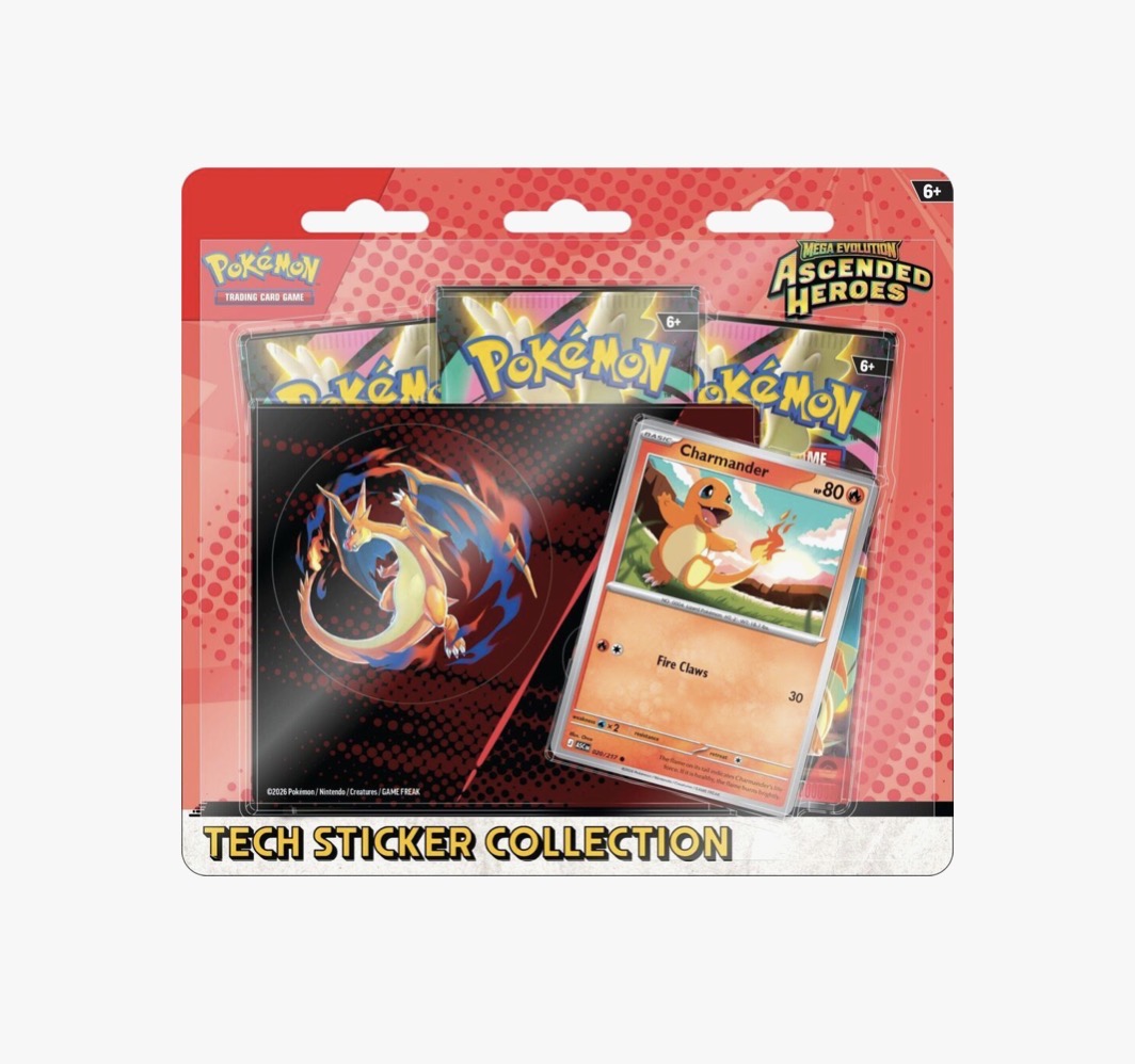 Mega Evolution: Ascended Heroes Tech Sticker Collection – Charmander – ME: Ascended Heroes (ASC)