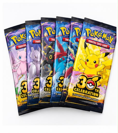 Pokémon TCG 30th Celebration Booster Bundle – 6 Booster Packs - Image 2